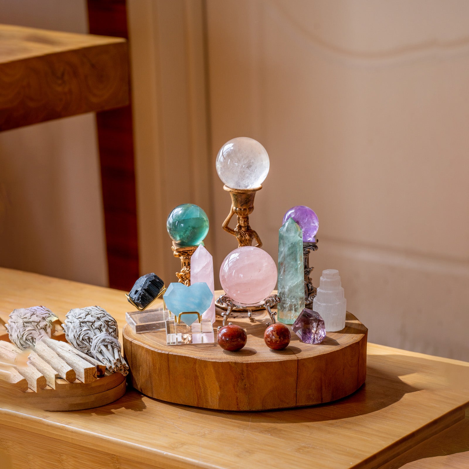 Serene Soul Communication Crystal Grid